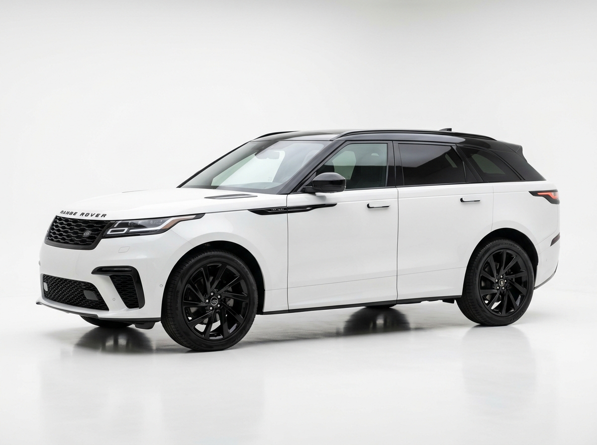 Rent a car with driver in dubai Range Rover Velar 2025